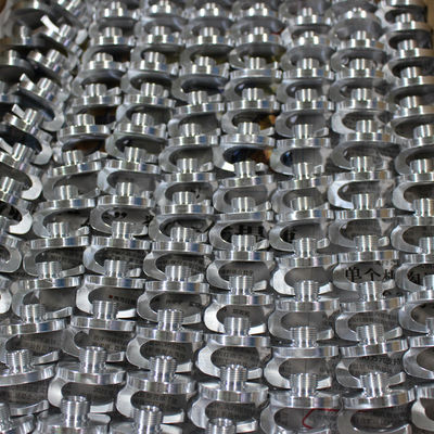 Материал частей CNC быстрого прототипа подвергая механической обработке алюминиевый латунный медный выборочно