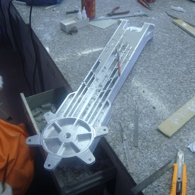 Компоненты CNC точности изготовленные на заказ, материал алюминиевого сплава 6061 прототипа CNC алюминиевый
