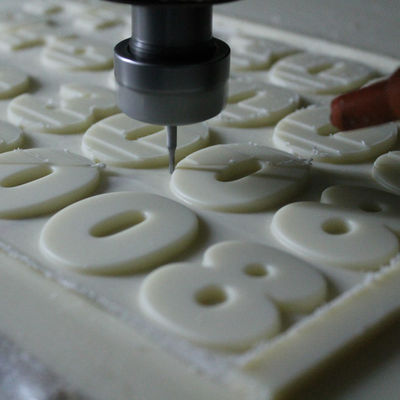 Быстрые части прототипирования CNC филируя с вариантами пластикового ABS широкими материальными