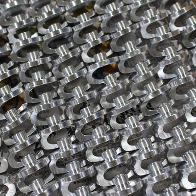 Части CNC алюминиевого сплава подвергая механической обработке с Silkscreening покрывая широкими вариантами Mateiral