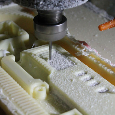 CNC ABS филировал быстрые части производства прототипа Удаление заусенцев зашкурить поверхностный финиш